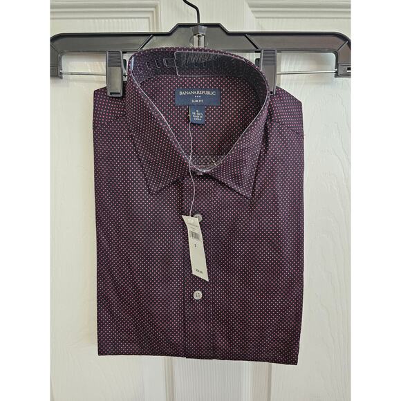 Banana Republic Other - NWT Banana Republic Slim Fit Casual Button Down Dress Shirt S (14-14.5)